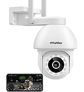 4MP Security Camera Outdoor Wired Starlight Color Night Vision, LaView 2K Cameras for Home Securi...