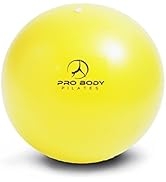 ProBody Pilates Mini Exercise Ball - 9 Inch Small Bender Ball for Stability, Barre, Pilates, Yoga...