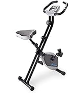 Stamina Folding Exercise Bike 182 - Foldable Exercise Bike with Smart Workout App, Stationary Bik...