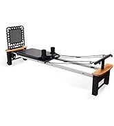 AeroPilates Pro XP 556 Reformer with Free-Form Cardio Rebounder - Pilates Reformer Workout Machin...