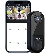 LaView WiFi Doorbell Camera, 1080P Video Doorbell AI Human Detection, IR Night Vision, 2-Way Audi...