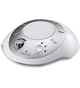 Homedics SoundSleep White Noise Sound Machine, Silver, Small Travel Sound Machine with 6 Relaxing...