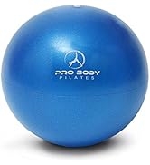 ProBody Pilates Mini Exercise Ball - 9 Inch Small Bender Ball for Stability, Barre, Pilates, Yoga...