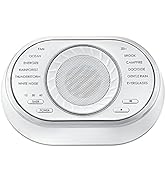 Homedics SoundSleep Ultra-Portable Rechargeable Sound Machine, Small Travel White Noise Sound Mac...