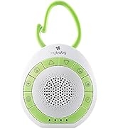 MyBaby Baby Sound Machine, White Noise Sound Machine for Baby, Travel and Nursery. 4 Soothing Sou...