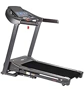 Sunny Health & Fitness T7643 Heavy Duty Walking Treadmill with 350 lb High Weight Capacity, Wide ...