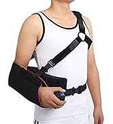 Universal Shoulder Abduction Sling with Abduction Pillow and Exercise Ball Adjustable- Immobilize...