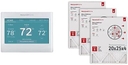 C. White - Wi-Fi Thermostat + Air Filters