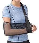 Mesh Arm Shoulder Sling - Medical Shoulder Immobilizer for Shower - Adjustable Arm Brace for Torn...