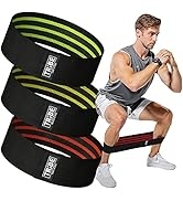 Fabric Resistance Bands for Working Out - Booty Bands for Women and Men - Exercise Bands Resistan...