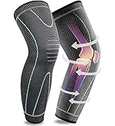 beister Full Leg Compression Sleeves for Women & Men,Extra Long Leg & Calf Braces Knee Sleeve for...