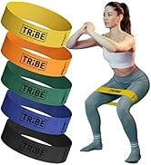 Fabric Resistance Bands for Working Out - Booty Bands for Women and Men - Exercise Bands Resistan...