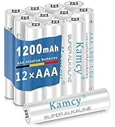 KAMCY Alkaline AAA Batteries 12 Pack, Triple A Batteries with Long-Lasting Power, AAA Battery for...