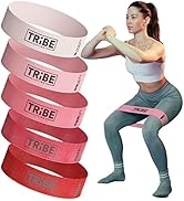 Fabric Resistance Bands for Working Out - Booty Bands for Women and Men - Exercise Bands Resistan...