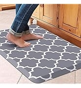 WISELIFE Kitchen Mat and Rugs Cushioned Anti-Fatigue Kitchen mats ,17.3"x 28",Non Slip Waterproof...