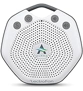 Adaptive Sound Technologies LectroFan Alpha Portable Sleep Sound Machine with 7 Soothing Non-Loop...