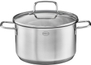 High Casserole Pot w/ Glass Lid - 6.2 in.