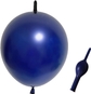 10 Inch Ink Blue Link Balloons-120