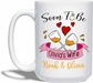 Soon To Be Wife White Mug