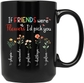 If Friends Were 5 Flowers Black Mug