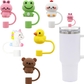 6Pc cute straw covers