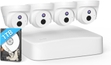 4 Turret PoE Security Camera System