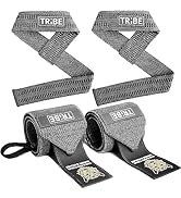 Heavy Duty Wrist Wraps and Lifting Straps - 21" Wrist Wraps for Weightlifting Men and 24" Wrist S...