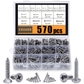 570 pcs Self Tapping Screws