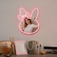 Rabbit Neon Mirror