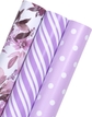 Purple - Floral / Polka Dot / Stripe