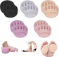 5 Pairs-(black-beige-gray-purple-pink)