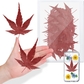 Maple Leaves-red