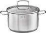 High Casserole Pot w/ Glass Lid - 9.5 in.