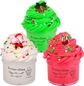 3 Pack Christmas Butter Slime Set