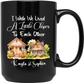 I Wish We Lived A Little Closer Black Mug