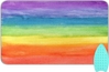 Colorful Striped Rainbow Watercolor