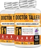 Pack of 2 - 120 Count - Doctor Taller Kids 60 Vegan Chewable Tablets